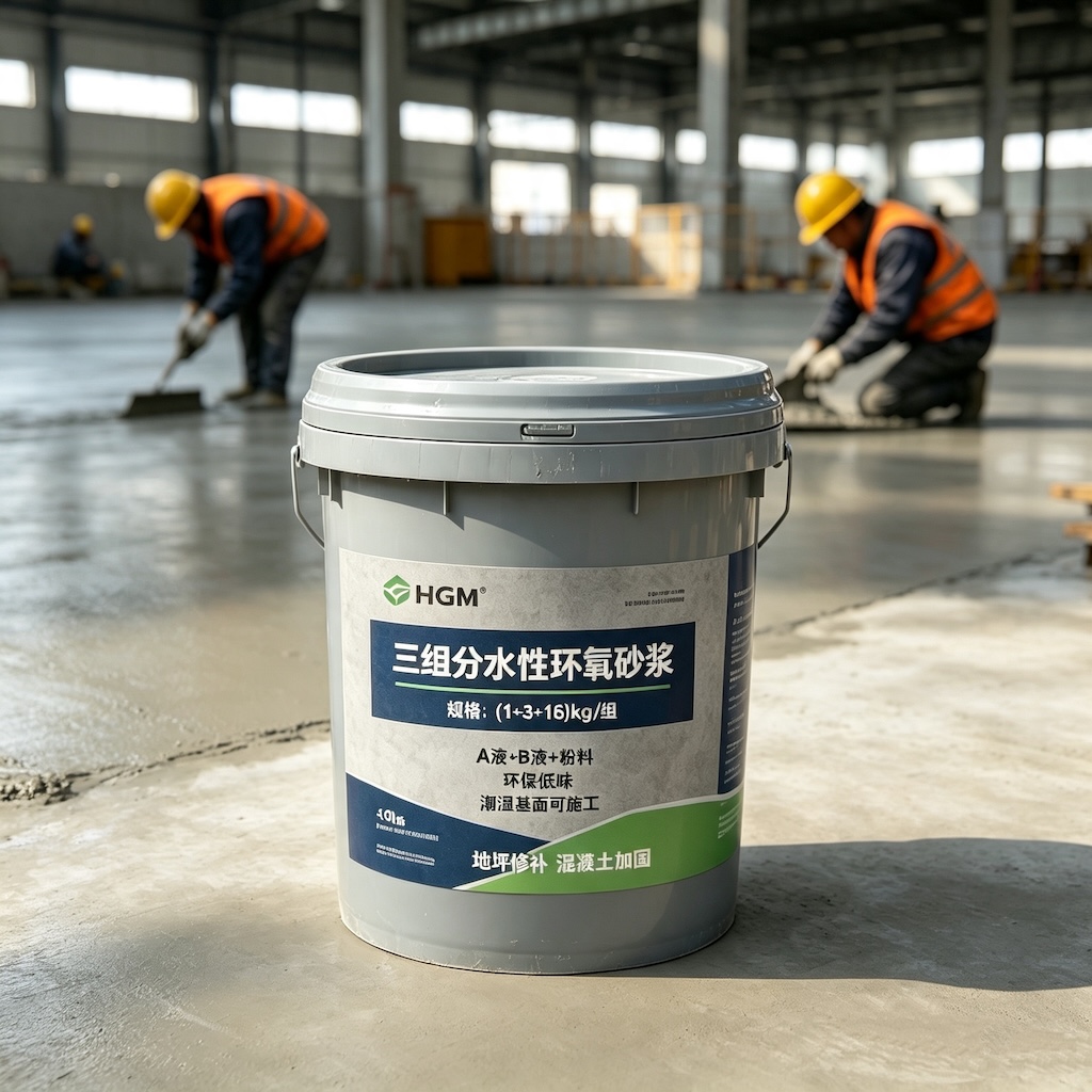 濠江三组份水性环氧砂浆